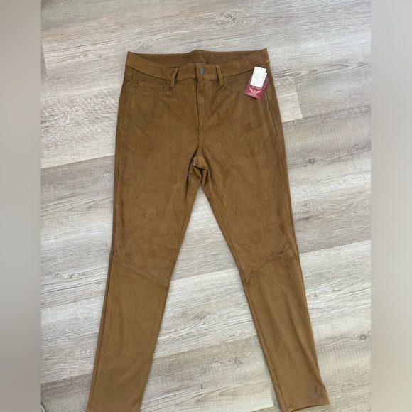Faux suede pants NWT - Picture 1 of 3